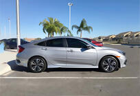 Honda Civic Sedan X 2016-2021 Side Skirts DPT V-1 (primed for painting) photo 2