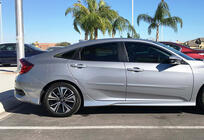 Honda Civic Sedan X 2016-2021 Side Skirts DPT V-1 (primed for painting) photo 1