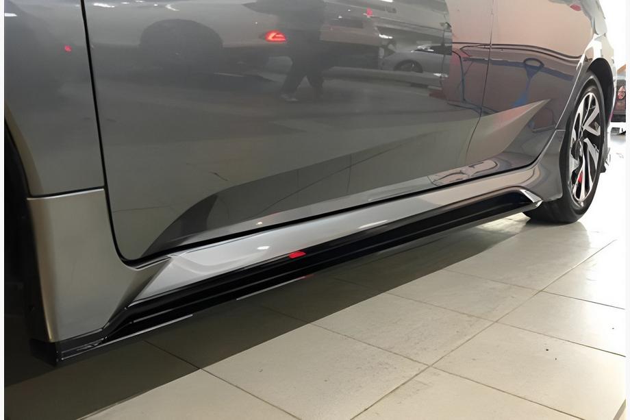 Honda Civic Sedan X 2016-2021 Side Skirts DPT V-2 (For Painting) Image