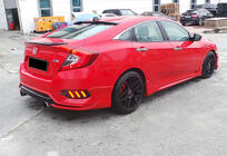 Honda Civic Sedan X 2016-2021 Side Skirts DPT V-3 (Primed for Painting) photo 2