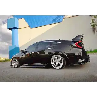 Side Skirts DPT V-4 (Gloss Black) photo 3