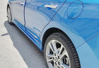 Hyundai Elantra (AD) 2015-2020 Side Skirts DPT (Gloss Black) photo 1