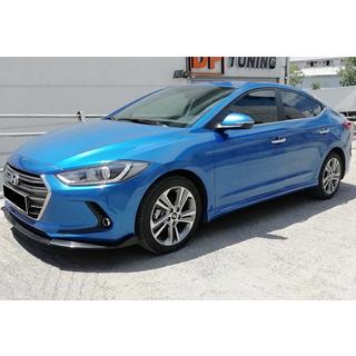 Side Skirts DPT (Gloss Black) Hyundai Elantra (AD) 2015-2020 photo 4