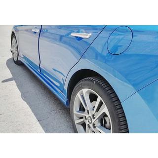 Side Skirts DPT (Gloss Black) Hyundai Elantra (AD) 2015-2020 photo 1