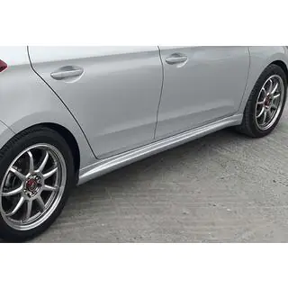 Side Skirts DPT (2014-2018, Gloss Black) photo 4