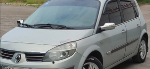 Renault Scenic/Grand 2003-2009 Window Trim Stainless Steel (4 pcs) photo 5