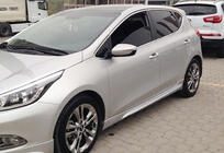 Kia Ceed 2012-2018 Side Skirts DPT (2012-2015, Gloss Black) photo 1