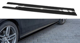 Mercedes E-class W213 2016-2023 Side Skirts DPT (Gloss Black) photo 1