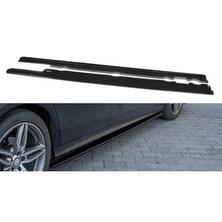 Side Skirts DPT (Gloss Black) Mercedes E-сlass W213 2016-2023 photo 1