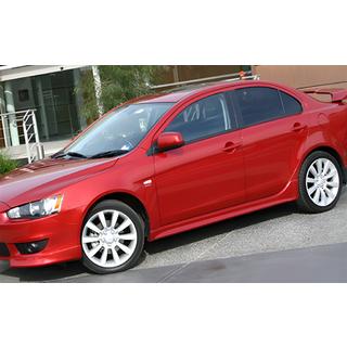 DPT Side Skirts (primed for painting) Mitsubishi Lancer X 2008- photo 1