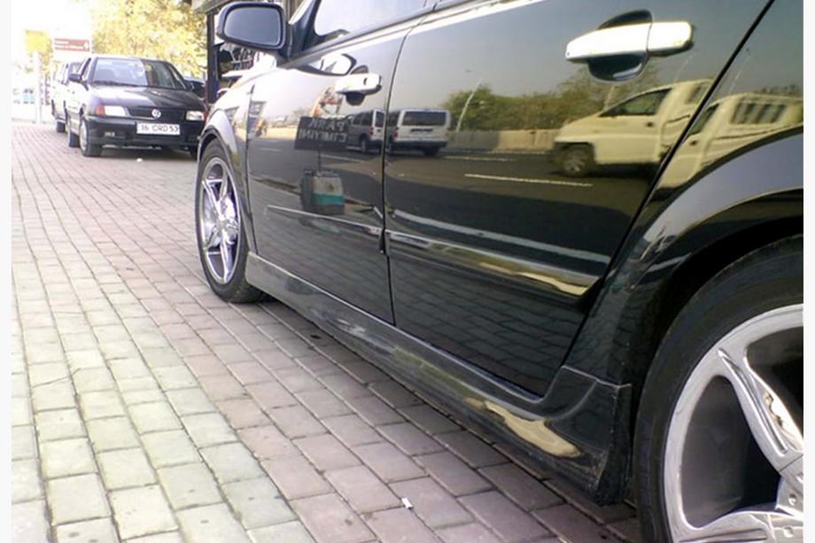 Opel Astra H 2004-2013 DPT Side Skirts (HB, 2004-2009, Primed for Painting) Photo 2