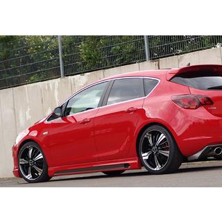 Side Skirts DPT V-2 (Gloss Black) Opel Astra J 2009-2015 photo 2
