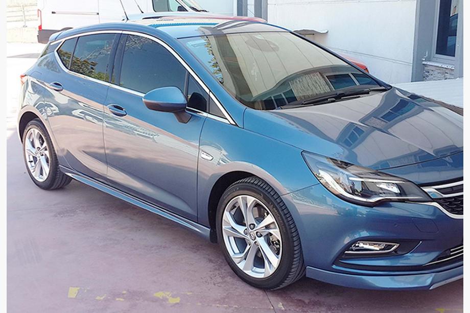 Opel Astra K 2016-2021 Side Skirts DPT V-3 (Primed for Painting) Image