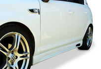 Opel Corsa D 2007-2014 Side Skirts DPT V-2 (Gloss Black) photo 1