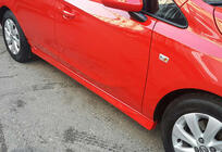 Opel Corsa E 2015-2019 Side Skirts DPT (Gloss Black) photo 1