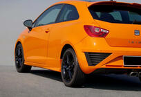 Seat Ibiza 2010-2017 Side Skirts DPT V-1 (Coupe, Gloss Black) photo 2