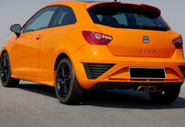 Seat Ibiza 2010-2017 Side Skirts DPT V-1 (Coupe, Gloss Black) photo 5