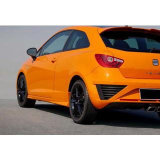 Side Skirts DPT V-1 (Coupe, Gloss Black) Seat Ibiza 2010-2017 photo 2