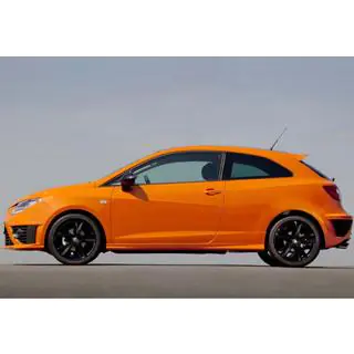 Side Skirts DPT V-1 (Coupe, Gloss Black) Seat Ibiza 2010-2017 photo 4