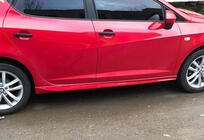 Seat Ibiza 2010-2017 Side Skirts DPT V-3 (Gloss Black) photo 1