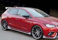 Seat Ibiza 2017- Side Skirts DPT V-2 (Gloss Black) photo 3