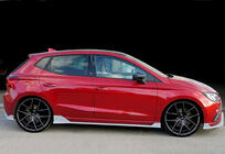 Seat Ibiza 2017- Side Skirts DPT V-2 (Gloss Black) photo 4
