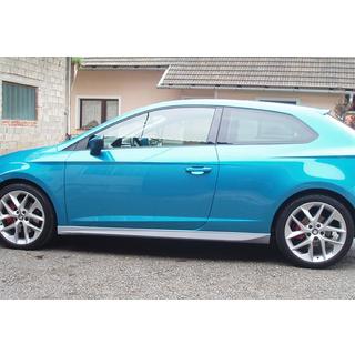 Side Skirts DPT V-1 (primed for painting) Seat Leon 2013-2020 photo 2