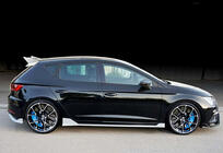Seat Leon 2013-2020 Side Skirts DPT V-3 (2017-2020, Gloss Black) photo 4