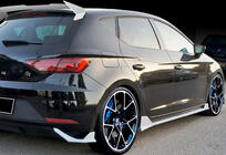 Seat Leon 2013-2020 Side Skirts DPT V-3 (2017-2020, Gloss Black) photo 6