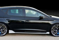 Seat Leon 2013-2020 Side Skirts DPT V-3 (2017-2020, Gloss Black) photo 7