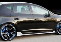 Seat Leon 2013-2020 Side Skirts DPT V-3 (2017-2020, Gloss Black) photo 1