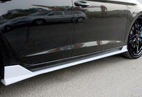 Seat Leon 2013-2020 Side Skirts DPT V-3 (2017-2020, Gloss Black) photo 3