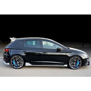 Side Skirts DPT V-3 (2017-2020, Gloss Black) Seat Leon 2013-2020 photo 4