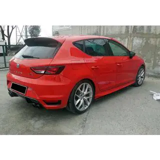 Side Skirts DPT V-4 (Gloss Black) Seat Leon 2013-2020 photo 1