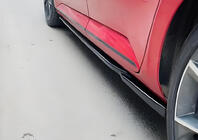 Seat Leon 2013-2020 Side Skirts DPT V-6 (Gloss Black) photo 1