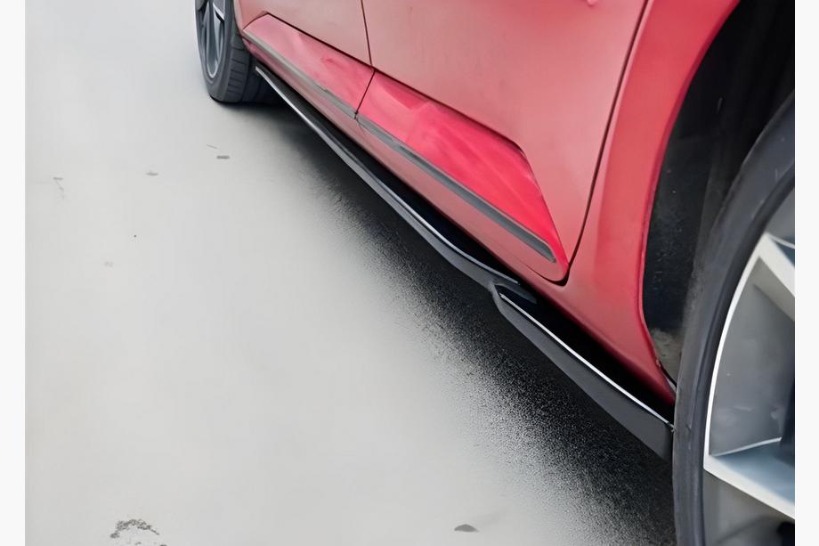 Seat Leon 2013-2020 Side Skirts DPT V-6 (Gloss Black) Image