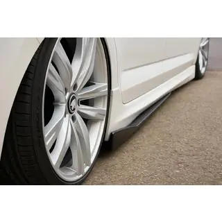 Universal Side Skirt Extensions DPT Aero Black (Gloss Black) photo 2