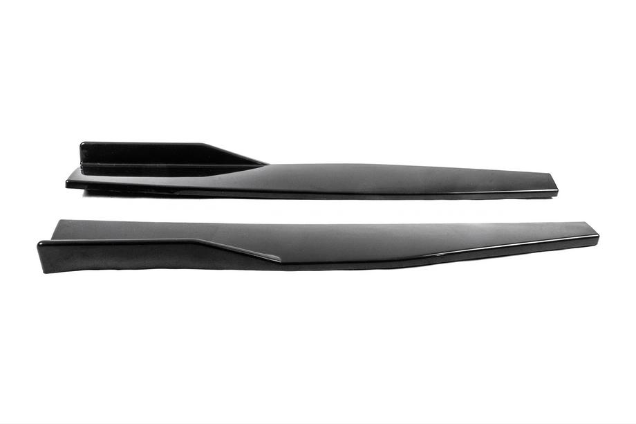 Universal Side Skirt Extensions DPT Aero Black (Gloss Black) Photo 4