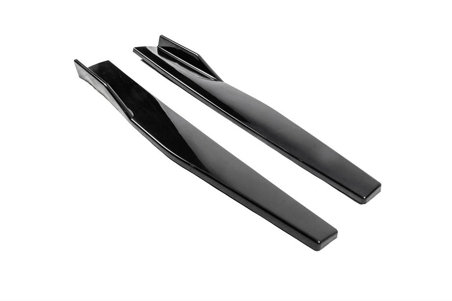 Universal Side Skirt Extensions DPT Aero Black (Gloss Black) Photo 5