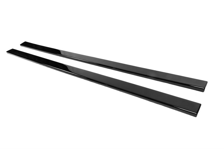 Universal Side Skirt Extensions DPT Lower Lip Black (Gloss Black) Photo 2