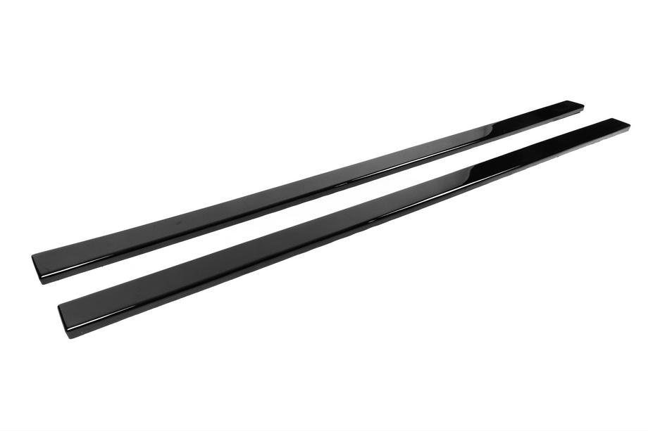 Universal Side Skirt Extensions DPT Lower Lip Black (Gloss Black) Photo 3