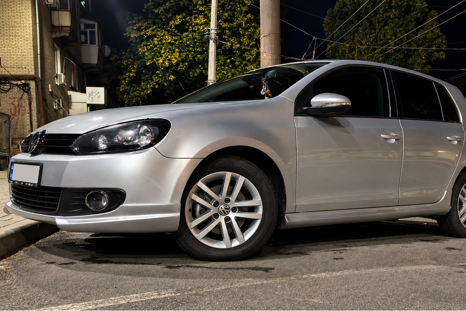 Volkswagen Golf 6 2008-2014 Side Skirts DPT V-1 (HB, paintable) Photo 3