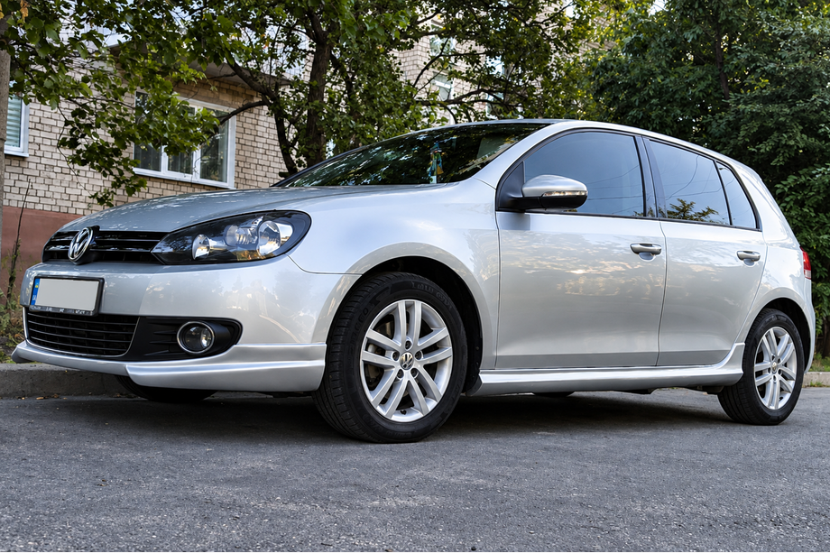 Volkswagen Golf 6 2008-2014 Side Skirts DPT V-1 (HB, paintable) Photo 1