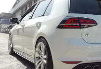 Volkswagen Golf 7/E-Golf 2012-2020 Side Skirts DPT V-2 (Gloss Black) photo 3