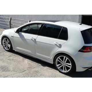 Side Skirts DPT V-2 (Gloss Black) Volkswagen Golf 7/E-Golf 2012-2020 photo 4