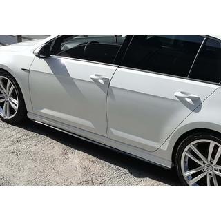 Side Skirts DPT V-2 (Gloss Black) Volkswagen Golf 7/E-Golf 2012-2020 photo 1