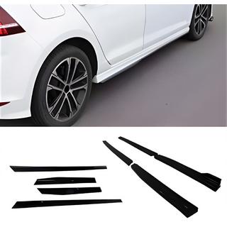 Side Skirts DPT V-3 (Gloss Black) Volkswagen Golf 7/E-Golf 2012-2020