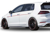 Volkswagen Golf 7/E-Golf 2012-2020 Side Skirts DPT V-5 (Black Gloss) photo 4