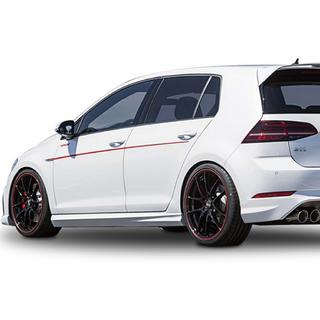 Side Skirts DPT V-5 (Black Gloss) Volkswagen Golf 7/E-Golf 2012-2020 photo 4