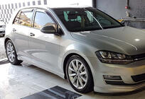 Volkswagen Golf 7/E-Golf 2012-2020 Side Skirts DPT V-9 (Gloss Black) photo 3